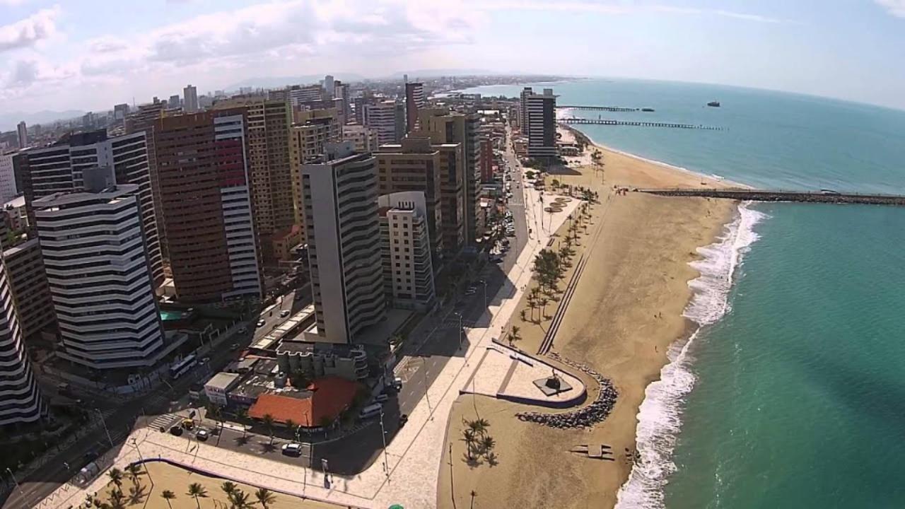 Apto 2Q Atlantic Ocean Beira Mar Fortaleza  Esterno foto